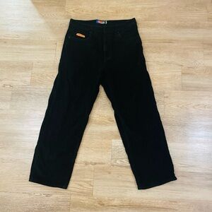 Empyre Black Corduroy Men's Loose Pants